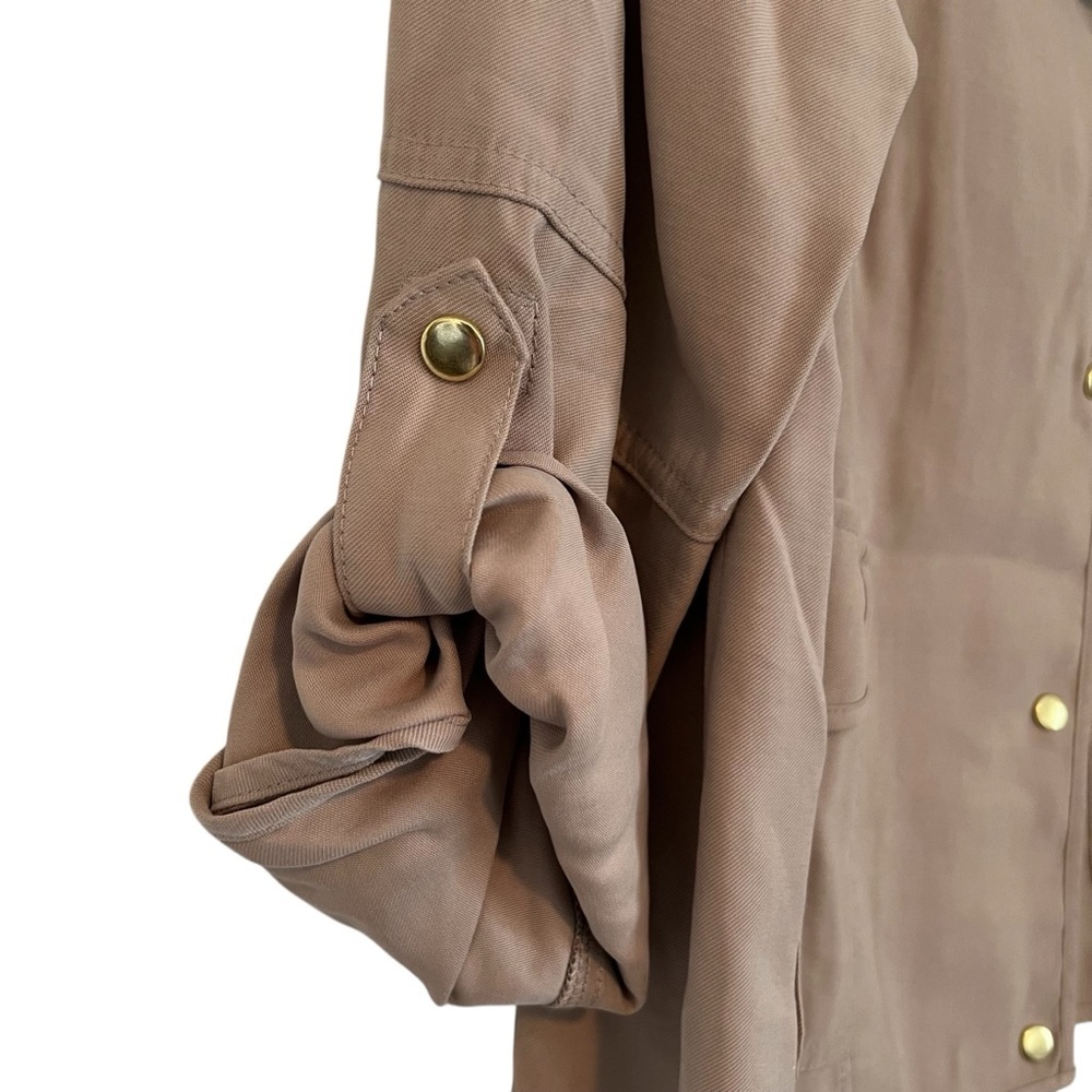 NWT Chico's Beige Utility Jacket - Picture 2 of 6